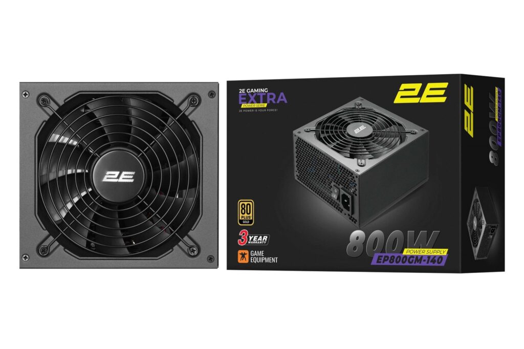 Updated range of 2E GAMING Solid Power supplies