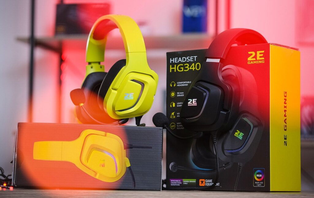 Новая игровая гарнитура 2E Gaming HG340 7.1