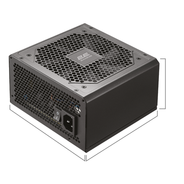Формат ATX, чорний стальний корпус