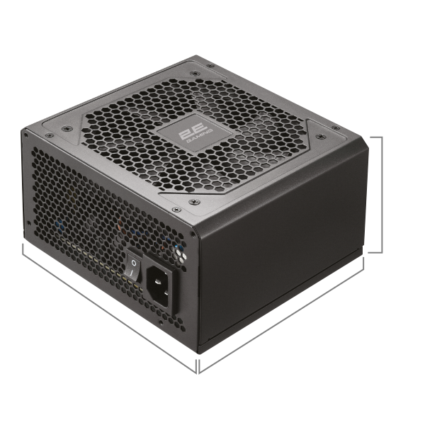 Формат ATX, чорний стальний корпус