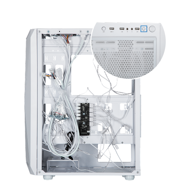 Controlling fans with a hub