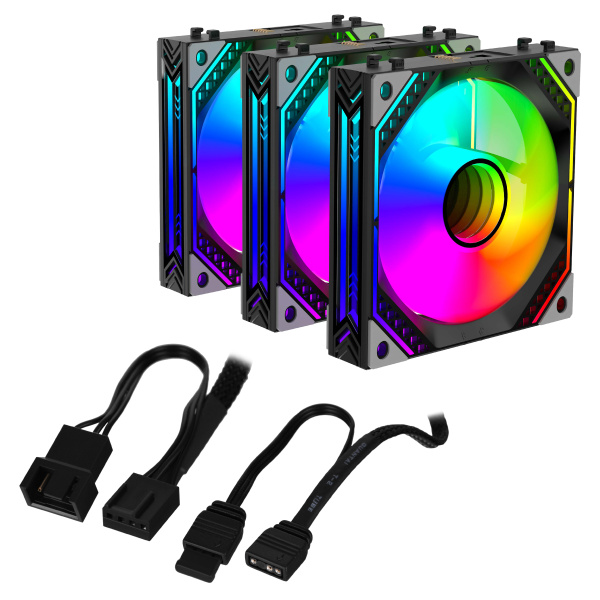 Controlled ARGB LED lighting