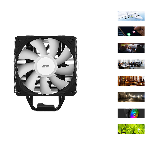 Тихий вентилятор 20-33.2 dB(A)