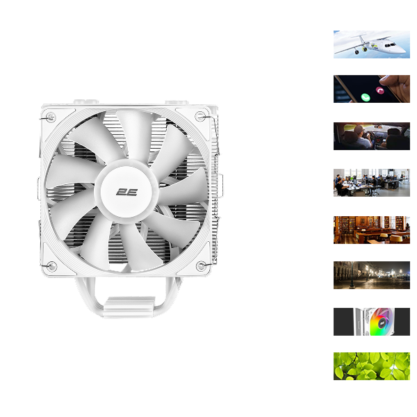 Тихий вентилятор 20-33.2 dB(A)