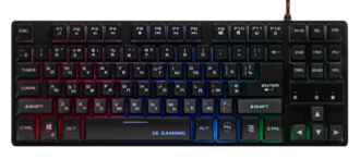 2E Gaming Keyboard KG290 LED Black