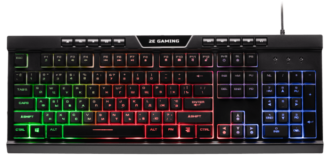 2E Gaming Keyboard KG300 LED Black