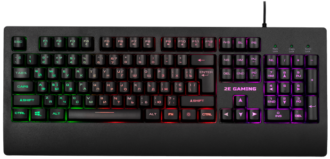 2E Gaming Keyboard KG330 LED Black