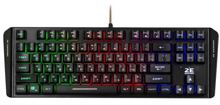 2E Gaming Keyboard KG355 LED Black