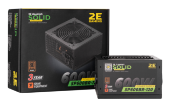 2E Gaming Power Supply SOLID SP600BR-120